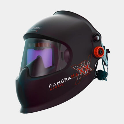 Optrel Panoramaxx Hybrid CLT przyłbica spawalnicza samościemniająca z filtrem laserowym Optrel do spawania laserowego ręcznego i czyszczenia laserowego, technologia CLT. Dostępna w sklepie spawalniczym Wsparcie Laserowe